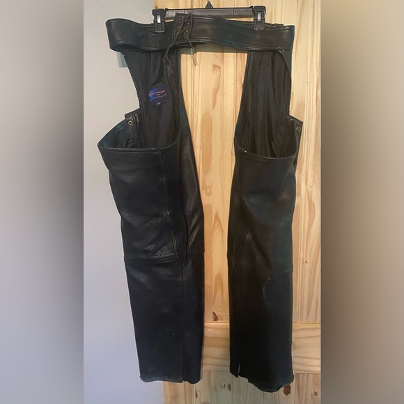 Vance Leather Motorcycle Chaps XXL - Picture 10 of 16